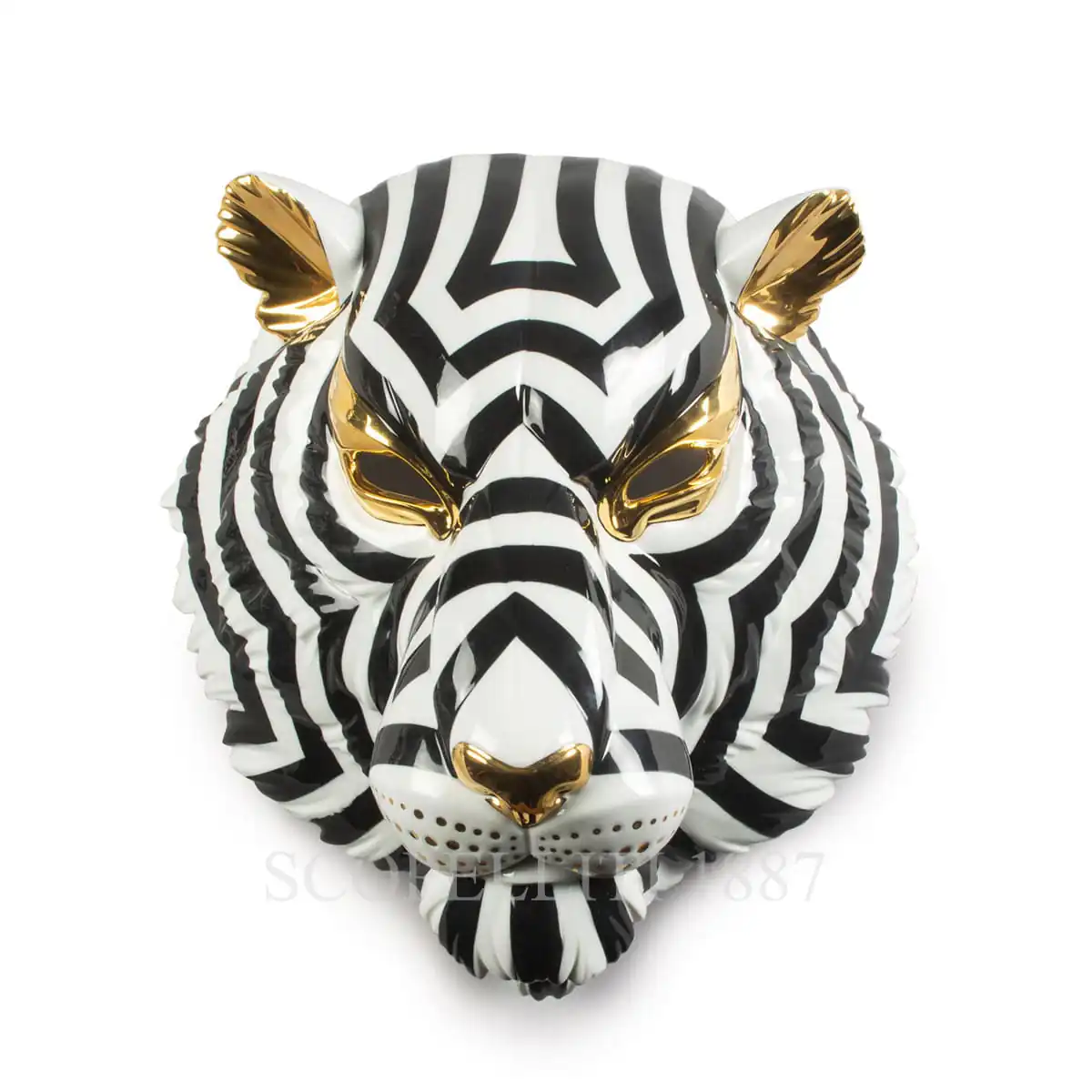 lladro owl mask fierce portraits