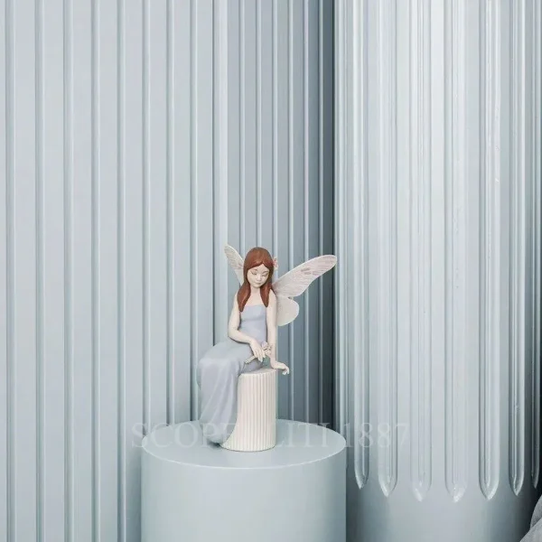 lladro nature nymph figurine
