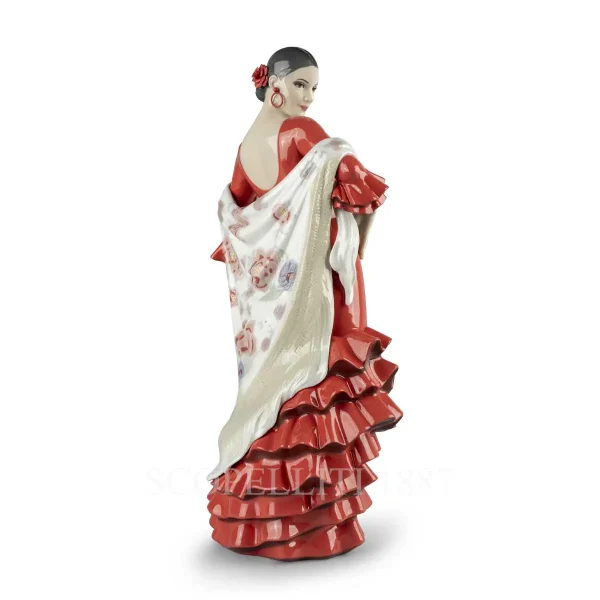 lladro flamenco soul woman porcelain figurine