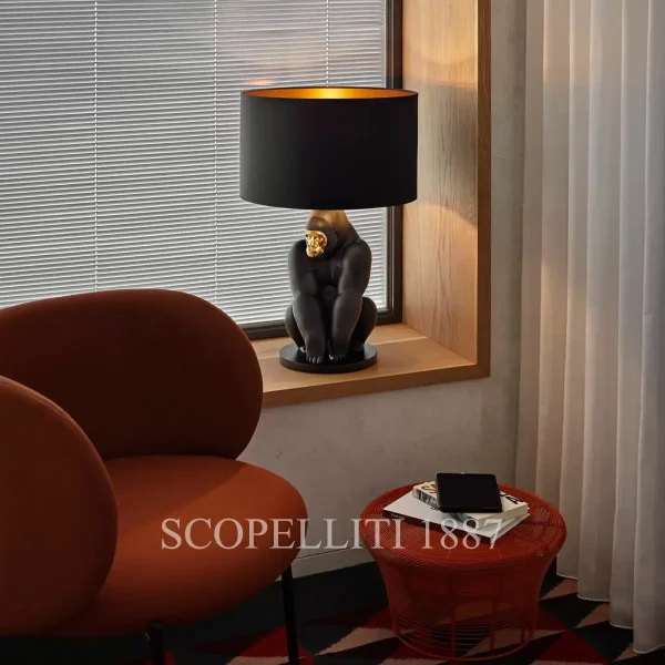 lladro gorilla lamp