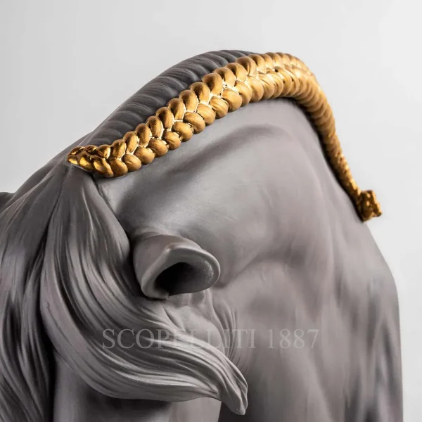lladro horse head sculpture