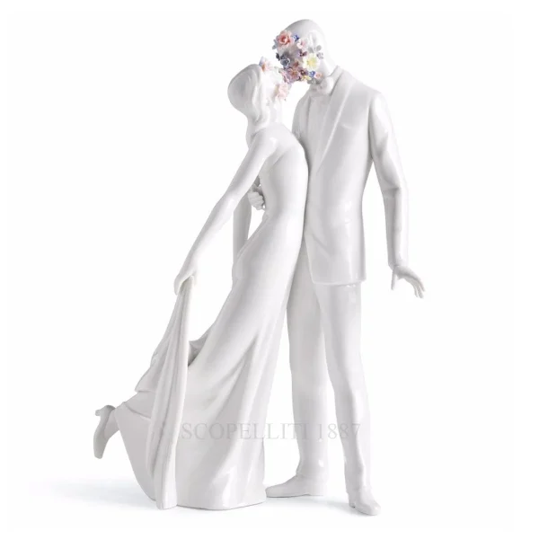 lladro love i blossoms porcelain figurine