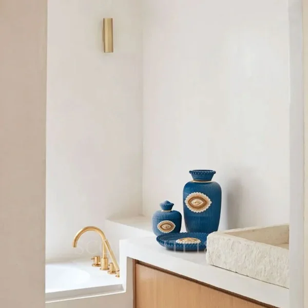 lladro lovers eyes set blue
