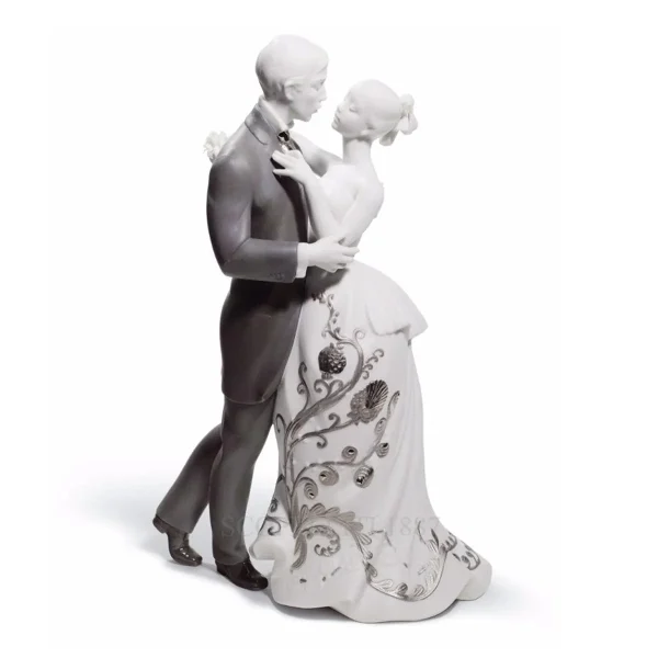 lladro lovers waltz porcelain figurine