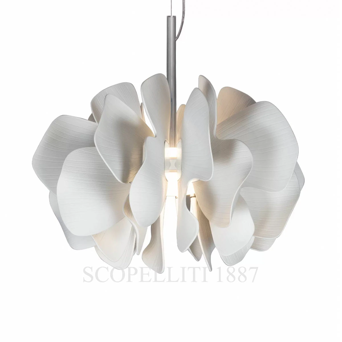 lladro nightbloom hanging lamp white 40 cm