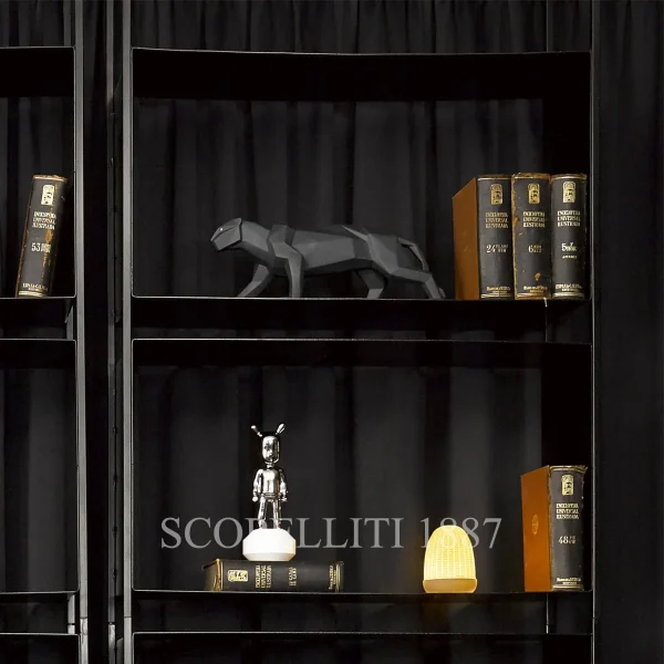 lladro panther figurine black matte large
