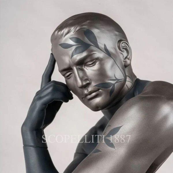 lladro reflections of nature him sculpture porcelain