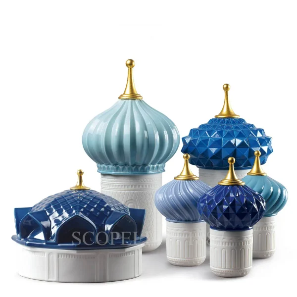lladro scented candles 1001 lights porcelain