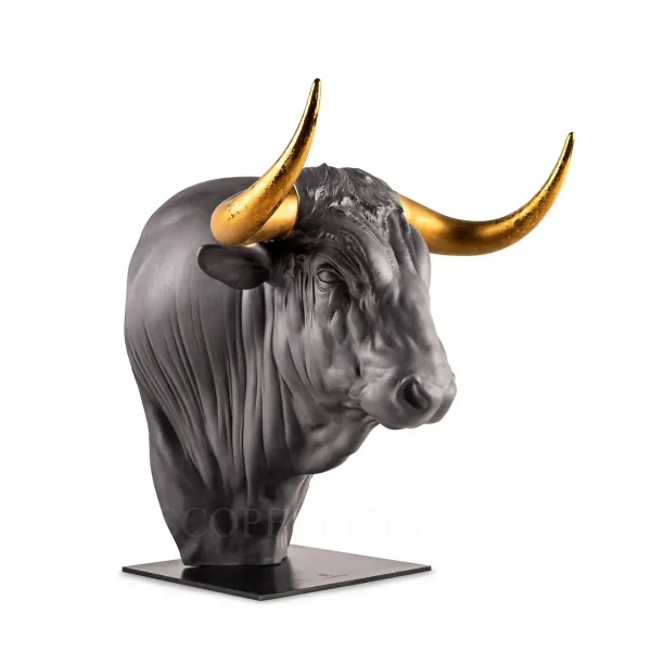 lladró taurus sculpture