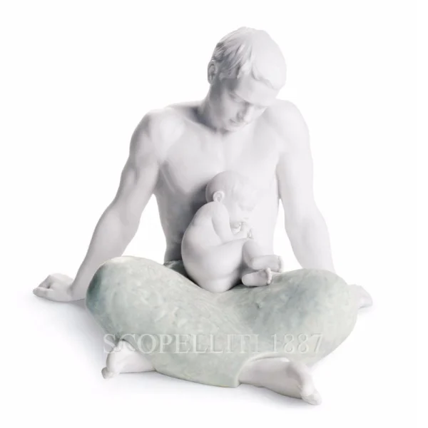 lladro the father porcelain figurine