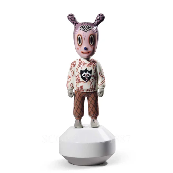 lladro the guest by gary baseman small porcelain