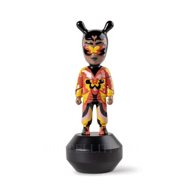 lladro the guest by jade purple brown small