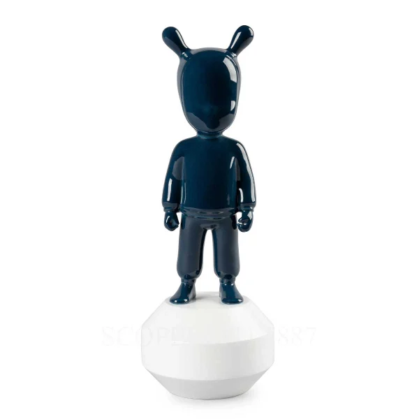lladro the guest by jaime hayon figurine dark blue small