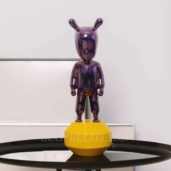 lladro the guest figurine purple small
