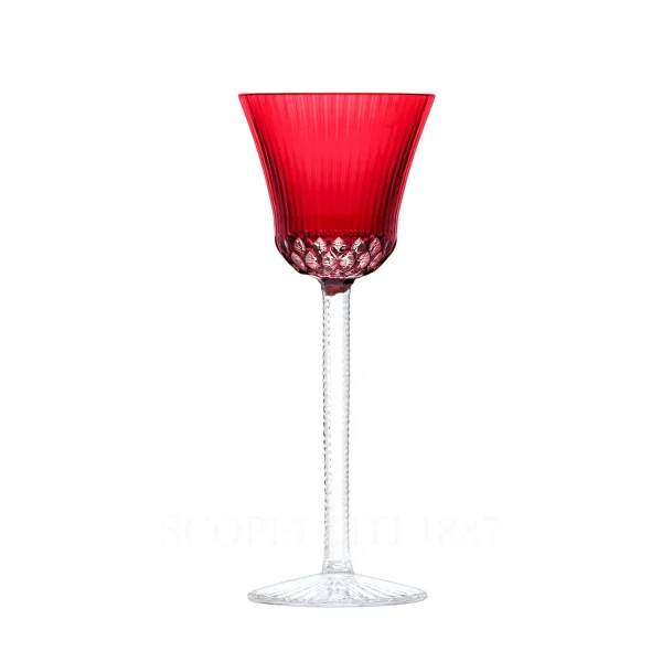 saint louis apollo crystal roemer red