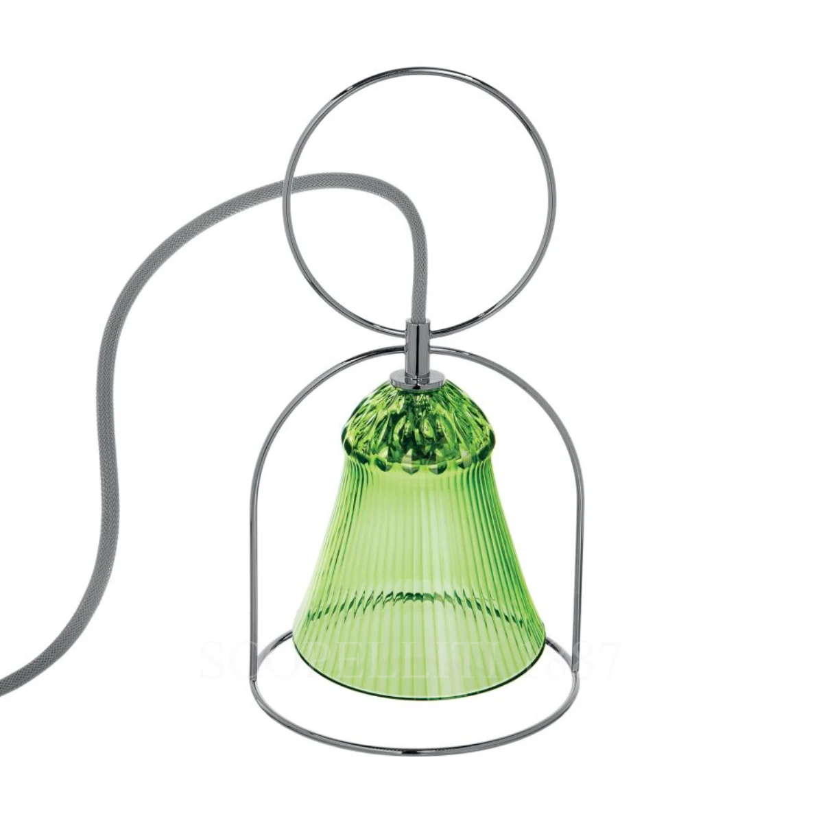 saint louis apollo table lamp light green