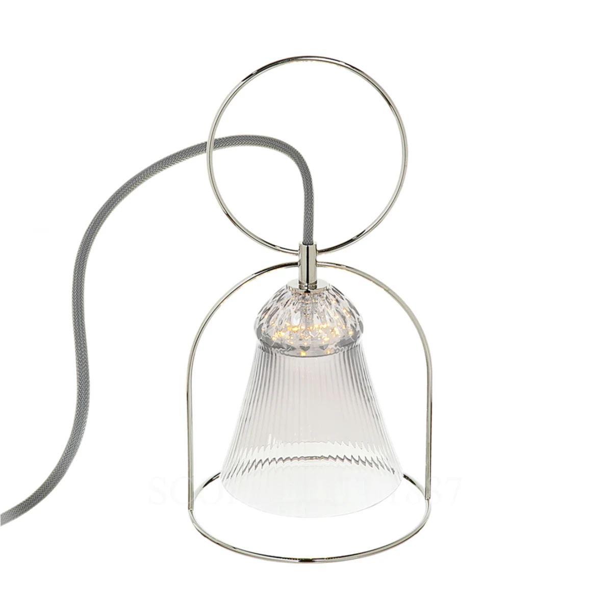 saint louis apollo table lamp clear