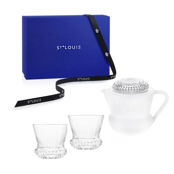 saint louis apollo tea set