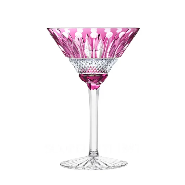 saint louis cocktail glass tommy amethyst