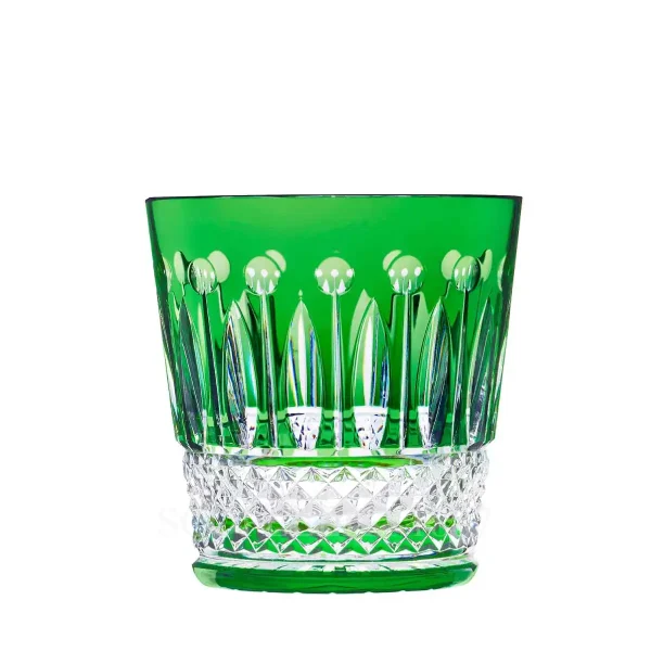 saint louis tommy old fashion tumbler green