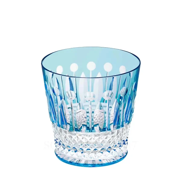 saint louis tommy old fashion tumbler light blue