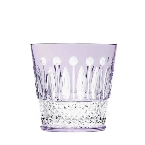 saint louis tommy old fashion tumbler purple