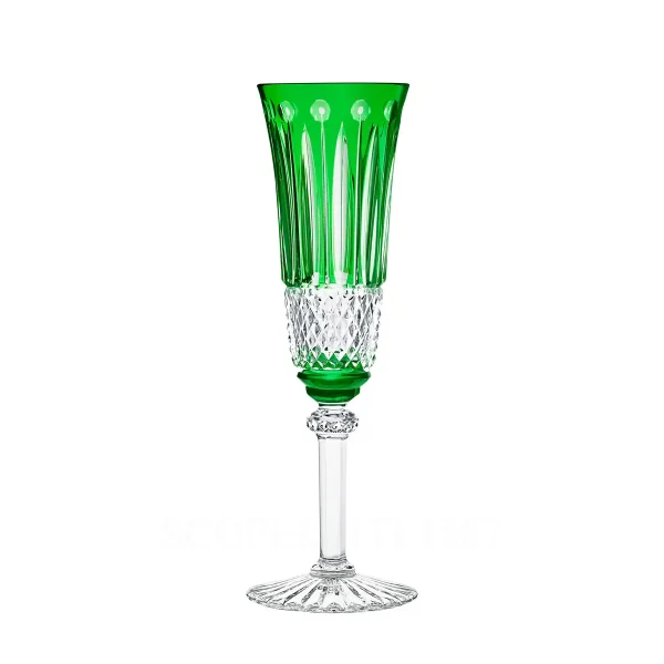 saint louis tommy champagne flute green