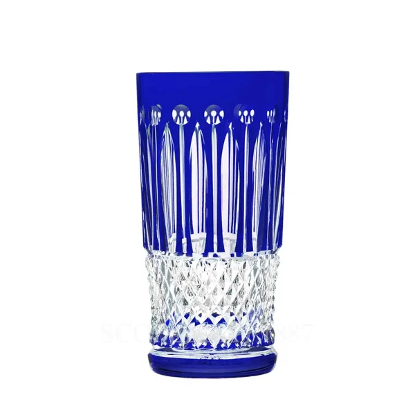 saint louis tommy crystal highball blue