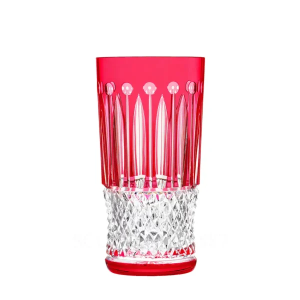 saint louis tommy crystal highball red