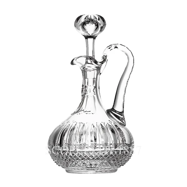 saint louis tommy wine decanter with handle