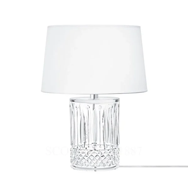 saint louis tommy nickel table lamp 40 cm