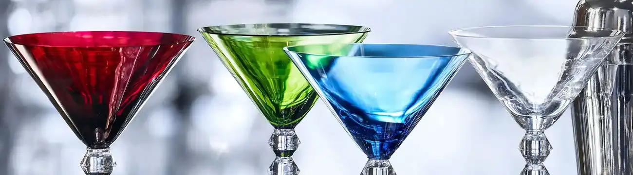 baccarat vega martini glasses