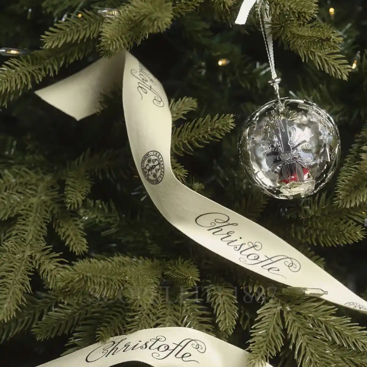 christofle sous le sapin 2026 christmas ornament
