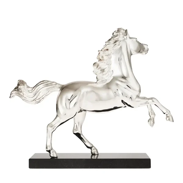 christofle horse statue silver plated horse year