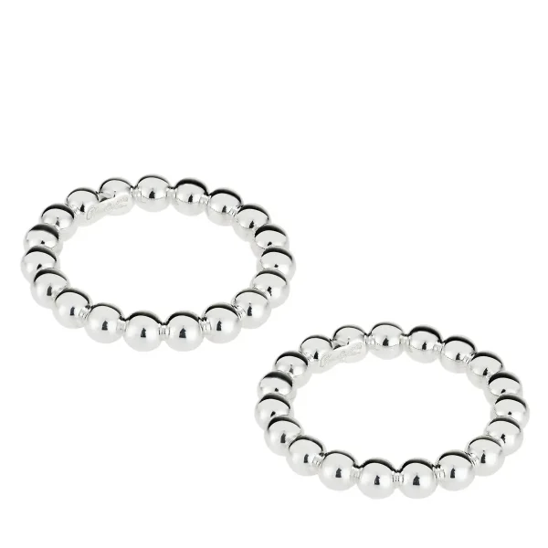 christofle perles napkin rings silver plated