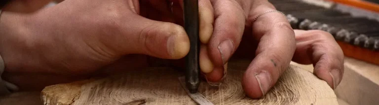 crafting of the silver hallmark