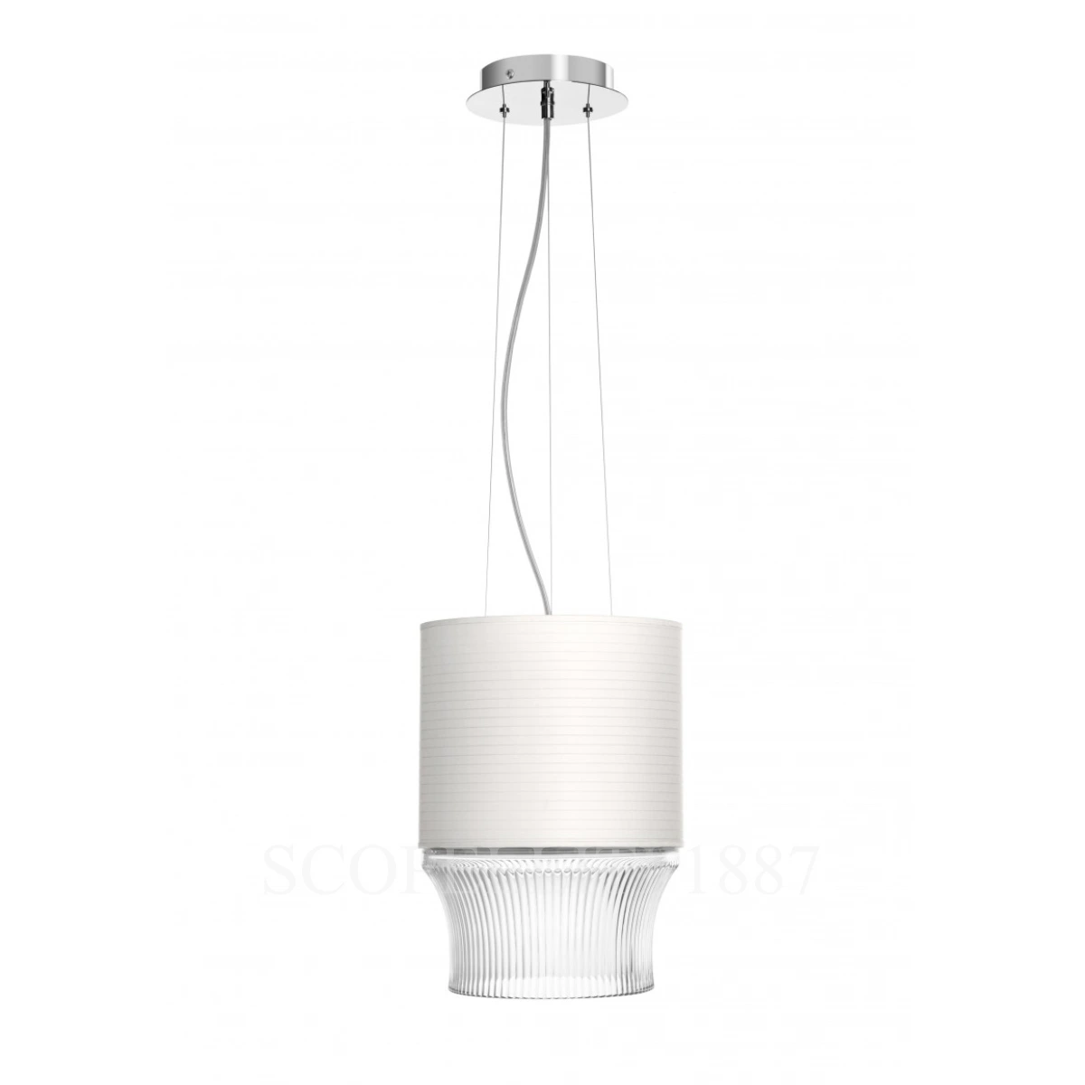 saint louis cadence pendant light chrome