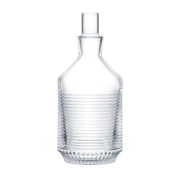 saint louis cadence crystal round decanter