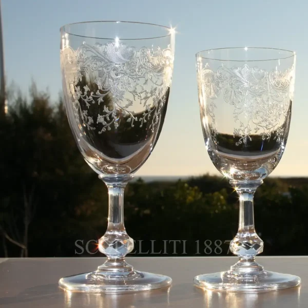 saint louis cleo crystal glasses