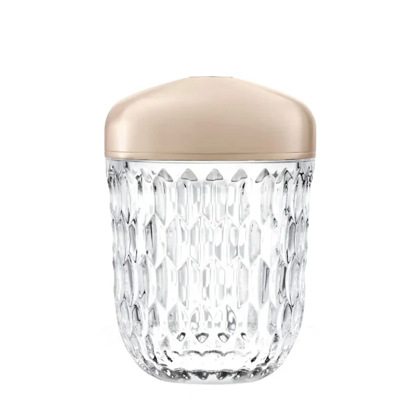 saint louis folia mini portable lamp gold finish