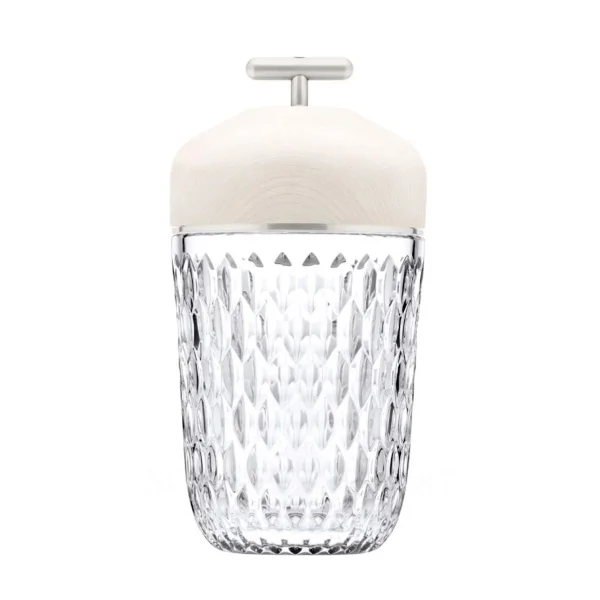 saint louis folia portable lamp white wood