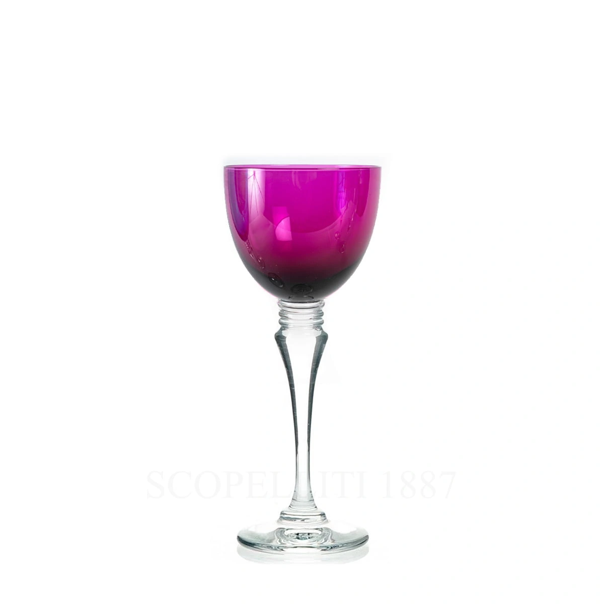 saint louis grand lieu liqueur glass amethyst