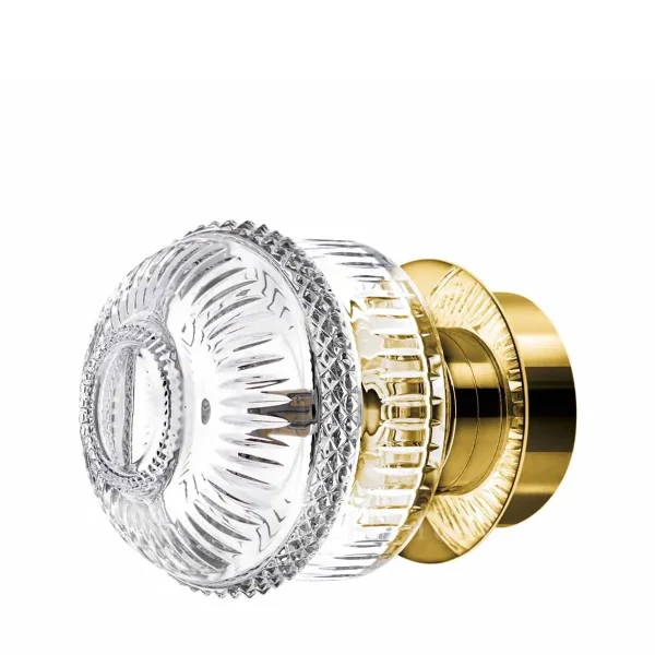 saint louis matrice crystal sconce gold