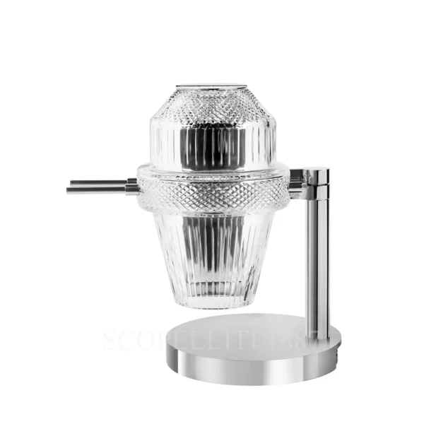 saint louis matrice table lamp nickel plated