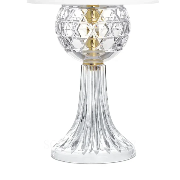 saint louis royal clear table lamp gold