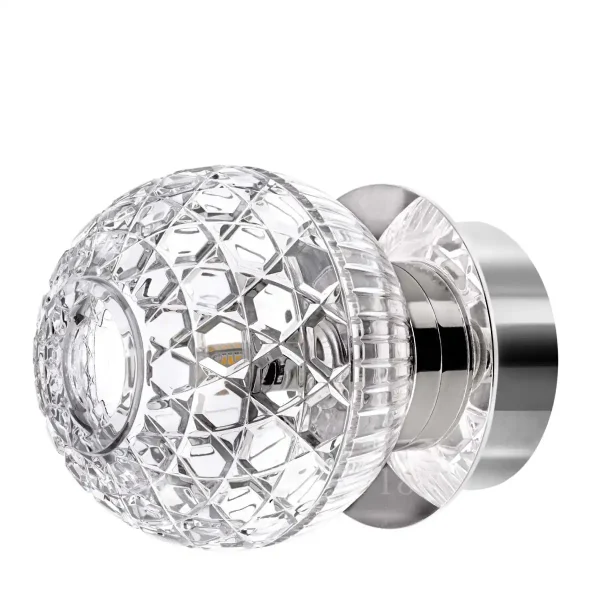 saint louis royal crystal sconce