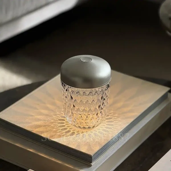 saint louis silver mini portable lamp folia