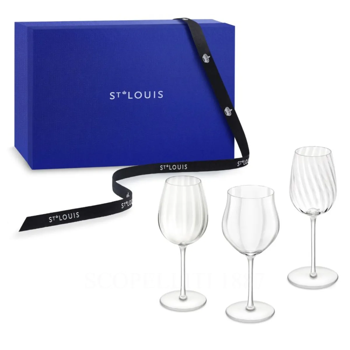 saint louis twist 1586 glasses set