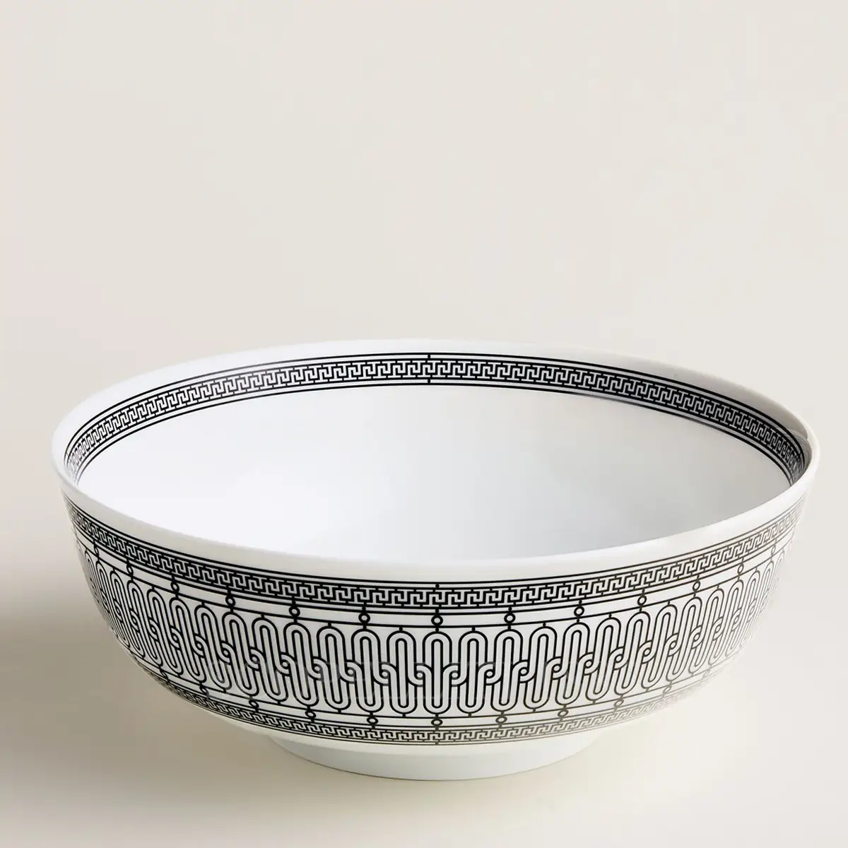 hermes h deco salad bowl real picture