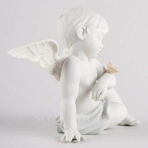 lladró angelical moments porcelain figurine